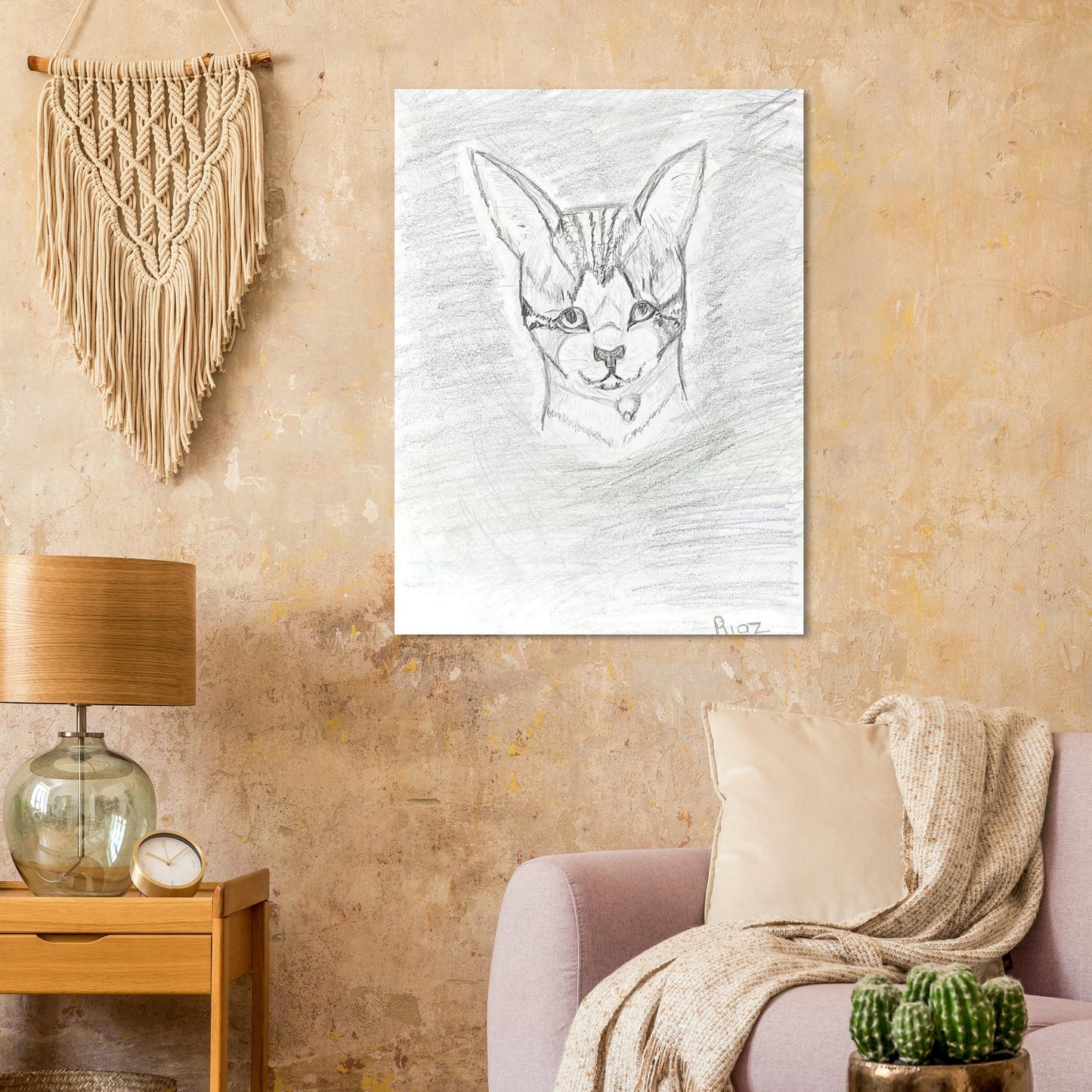 3 Bella's Triumph - A Captivating Pencil Portrait