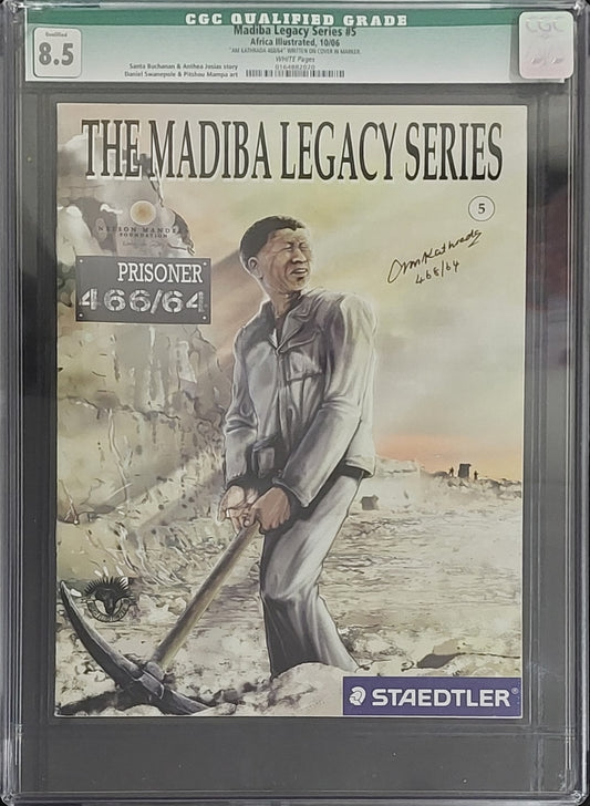 948   Uncover Mandela's Legacy: Each CGC-graded Comic Holds a Chapter of Triumph