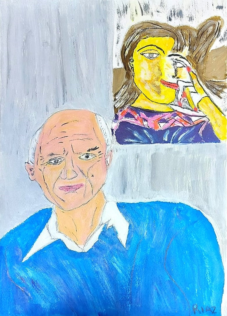 96 Captivating Picasso: A Glimpse into Genius | ORIGINAL with FREE Shipping