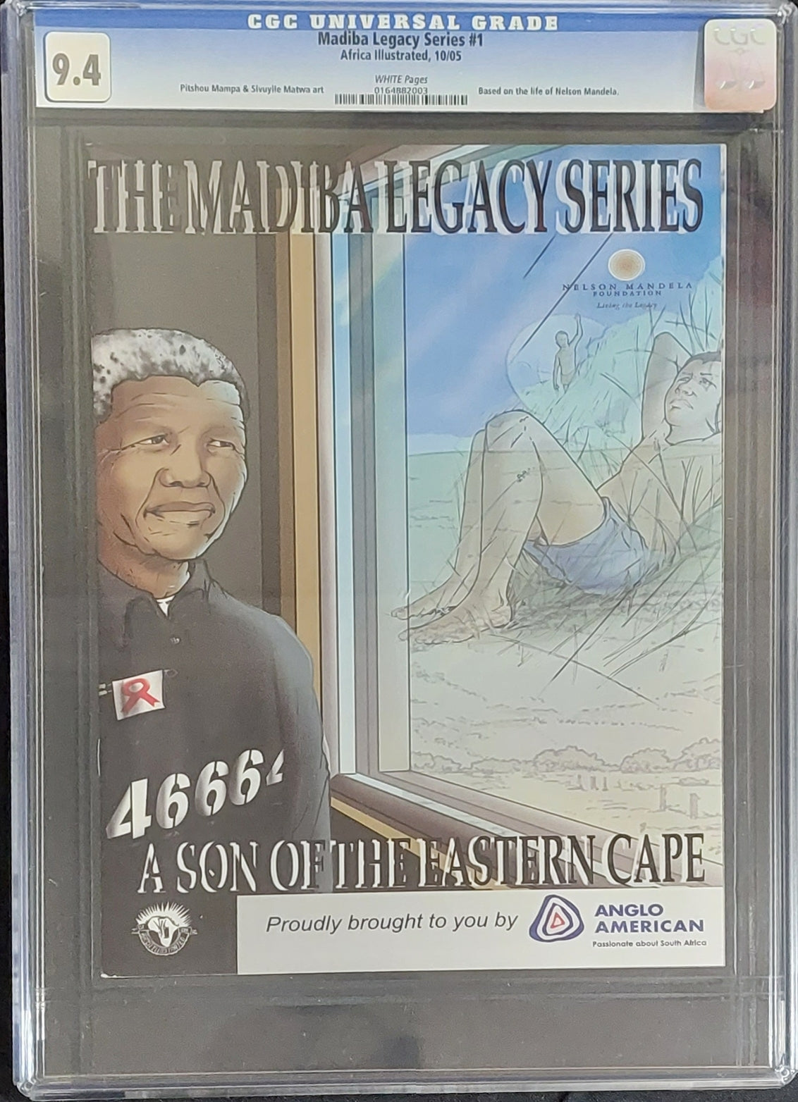 948   Uncover Mandela's Legacy: Each CGC-graded Comic Holds a Chapter of Triumph