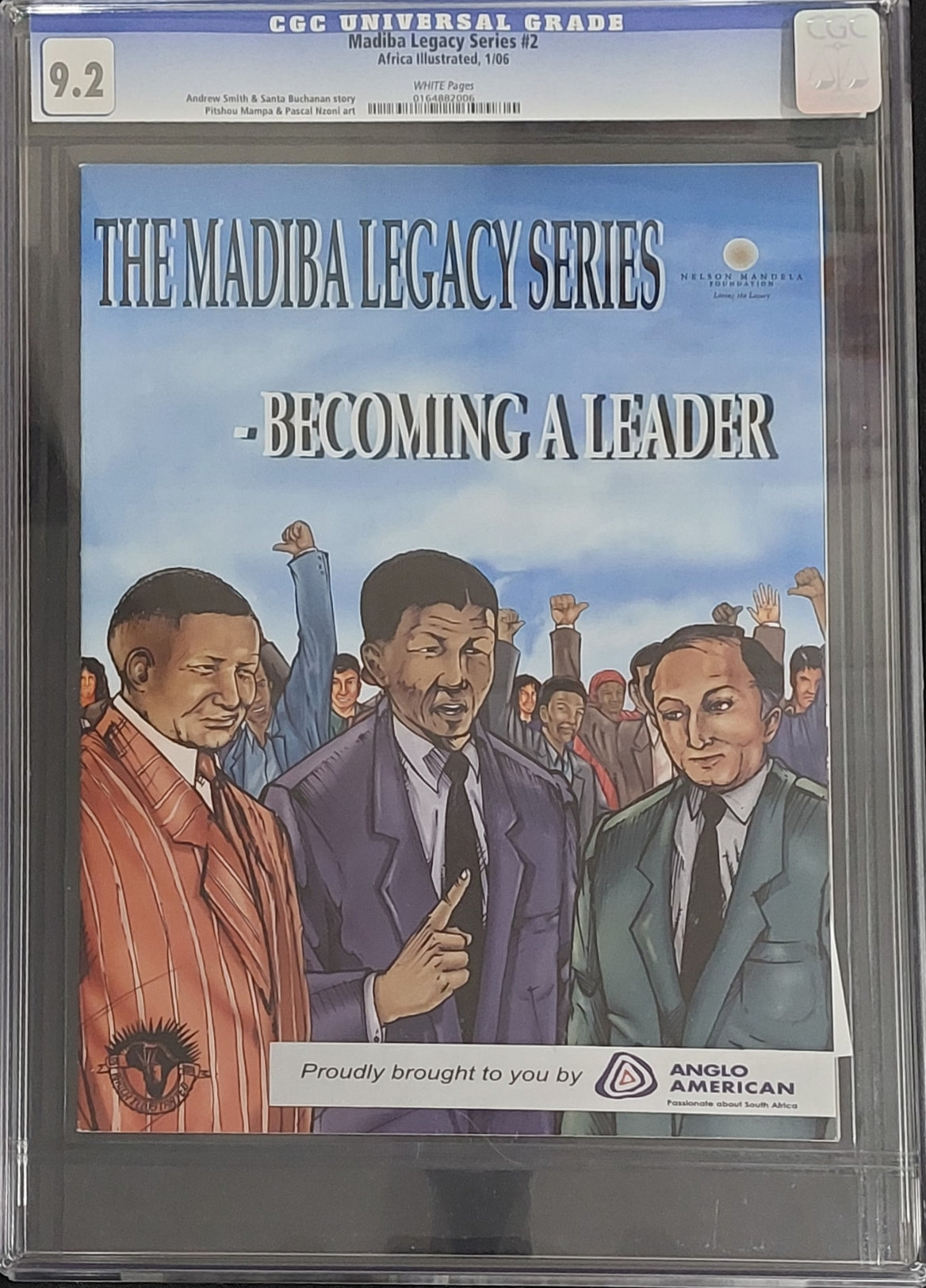 948   Uncover Mandela's Legacy: Each CGC-graded Comic Holds a Chapter of Triumph