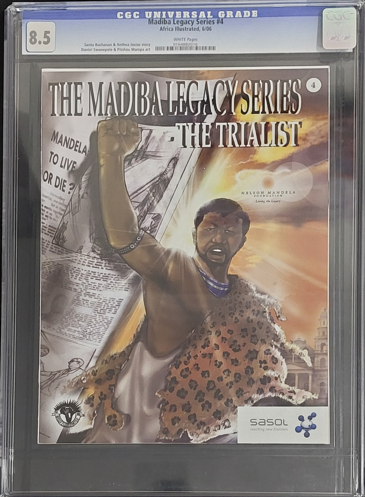 948   Uncover Mandela's Legacy: Each CGC-graded Comic Holds a Chapter of Triumph