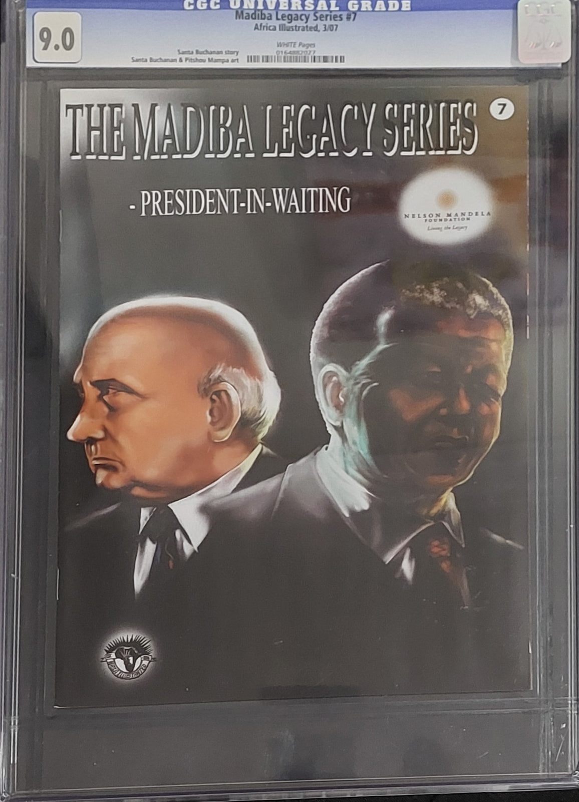 948   Uncover Mandela's Legacy: Each CGC-graded Comic Holds a Chapter of Triumph