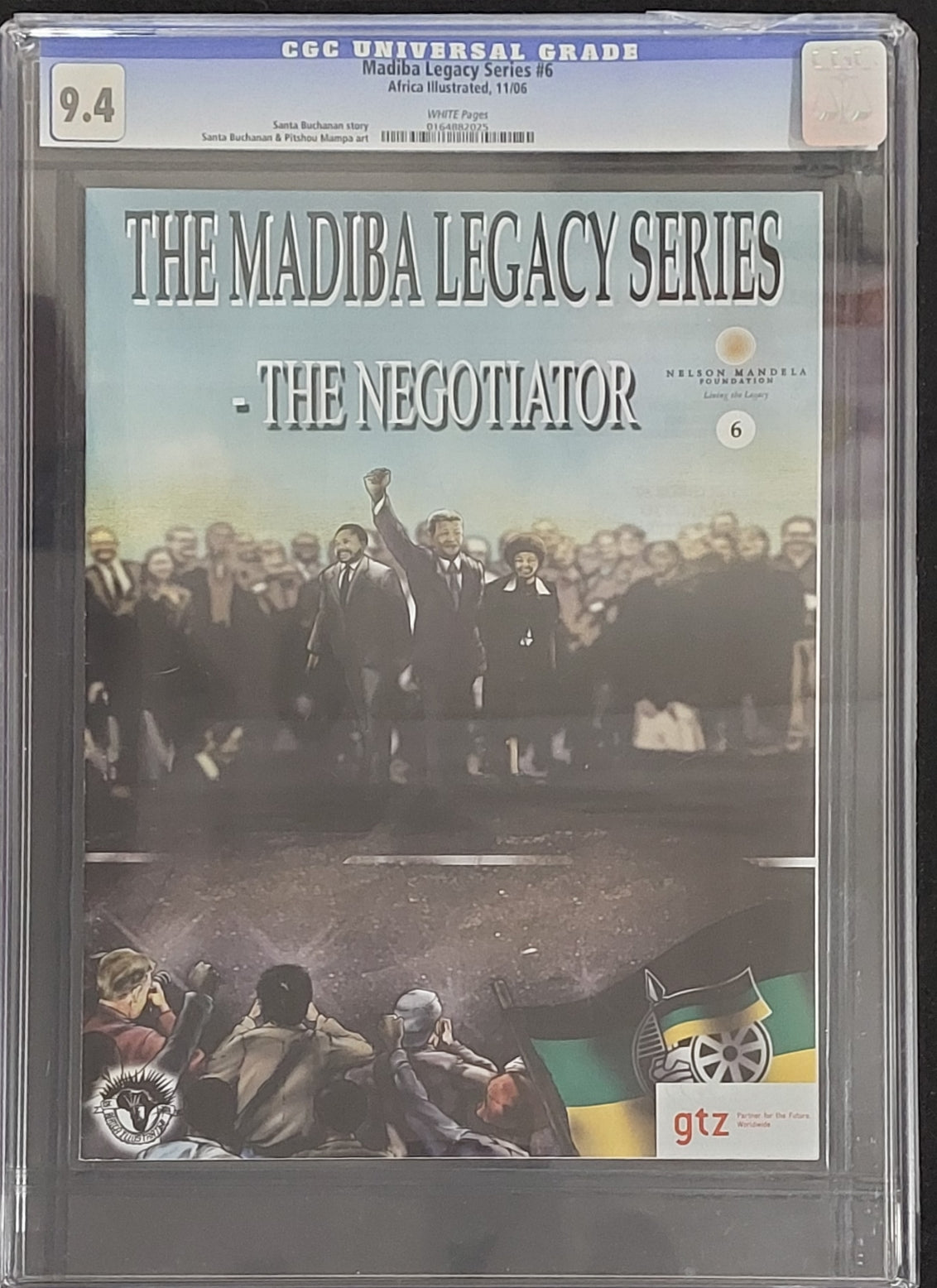 948   Uncover Mandela's Legacy: Each CGC-graded Comic Holds a Chapter of Triumph